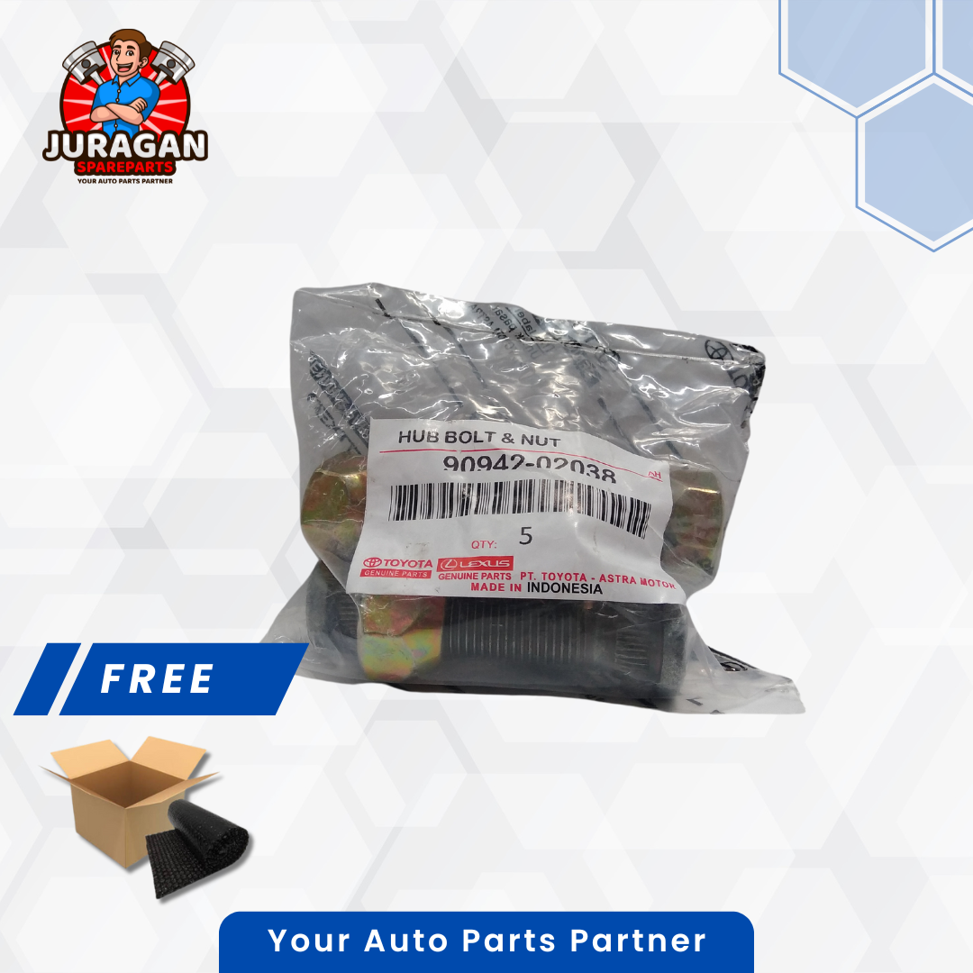 Baut Roda Toyota Kijang Super Panjang Hitam Hartop Harga 8,600 rupiah*Gratis Ongkir