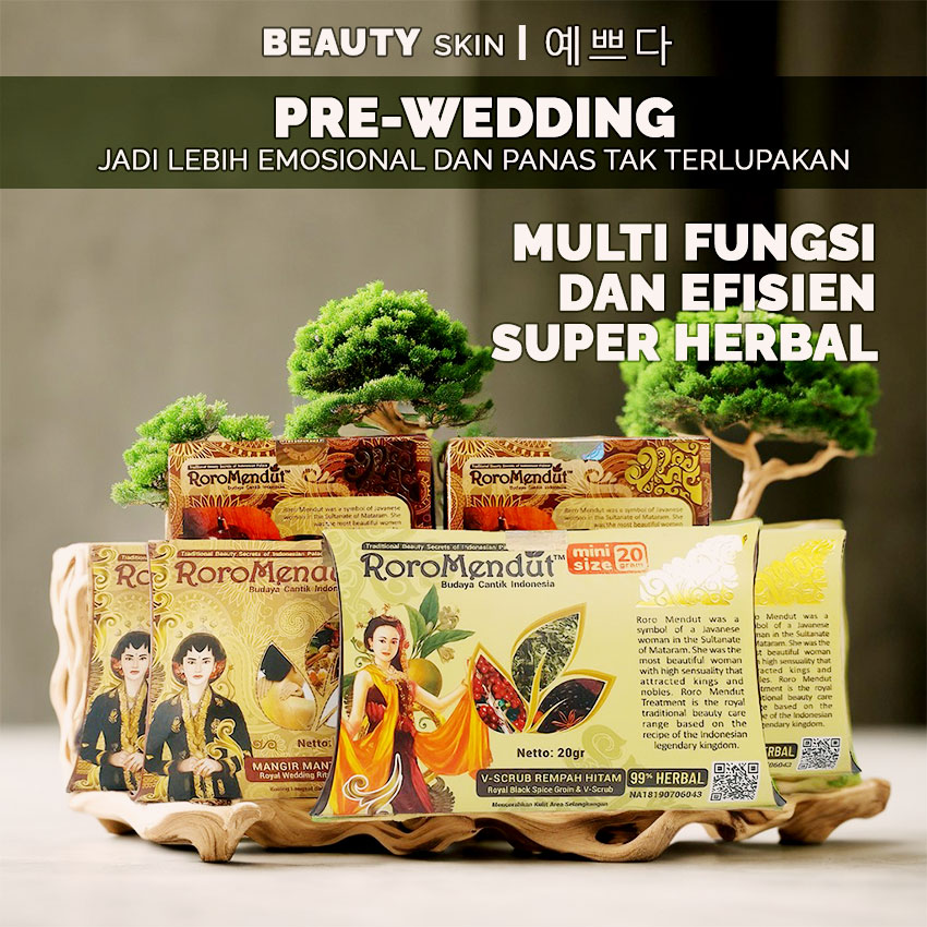 Ritual Secret Prewedding Set Sandalwood Spice 6in1 Body Glowing Fragrance Tempting Chemistry Volcanic