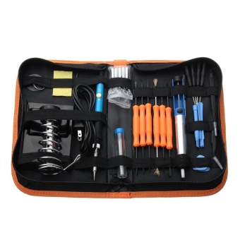 110V 60W Adjustable Temperature Welding Soldering Weller Iron Tool Kit - intl