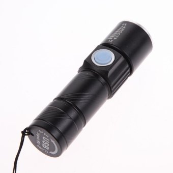 2000LM LED Light Tactical Rechargeable Mini USB Flashlight Torch(Black) - Intl April 2018 - 3 2000LM LED Light Tactical Rechargeable Mini USB Flashlight Torch(Black) - intl - 3