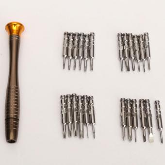 25 In 1 Screwdriver Wallet Set Multi Repair Screwdrivers Tools KitFits For IPhone PC Laptop - Intl Juni 2018 - 4 25 in 1 Screwdriver Wallet Set Multi Repair Screwdrivers Tools KitFits for iPhone PC Laptop - intl - 4