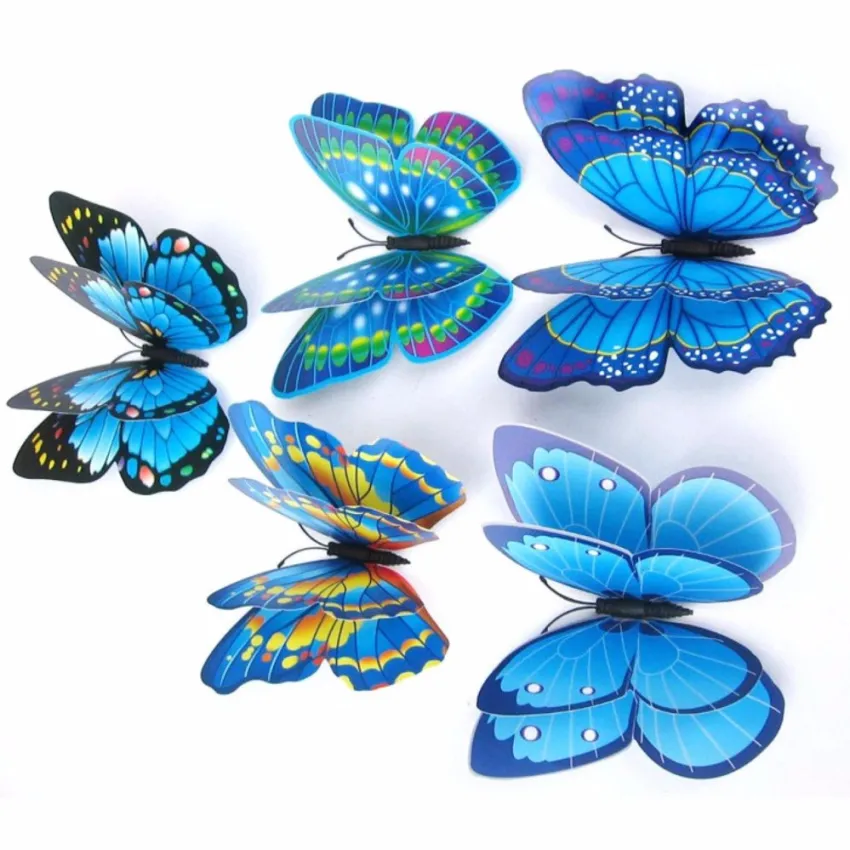 3d Wall Sticker Hiasan Dinding Kupu Kupu Isabel Stiker Hias