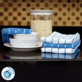 4 in 1 Lap Dapur Microfiber BIG 48x40 cm / Serbet makan / lapserbaguna LM-