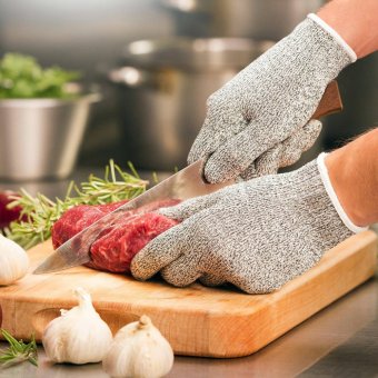 5 Tingkat Memotong Tahan Sarung Tangan High Molecular Weight Polyethylene Serat Sarung Tangan Dapur Savety-alat Kerja - S - Intl Pebruari 2019 - 4 5 Tingkat Memotong Tahan Sarung Tangan High Molecular Weight Polyethylene Serat Sarung Tangan Dapur Savety-alat Kerja - S - Intl - 4