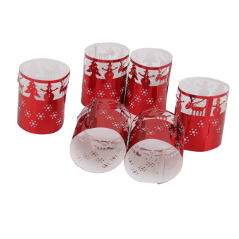 6 Pemegang Lampu Led Dekorasi Meja Pernikahan Teh Pohon Natal PolaMerah Agustus 2019 - 5 6 Pemegang Lampu Led Dekorasi Meja Pernikahan Teh Pohon Natal PolaMerah - 5