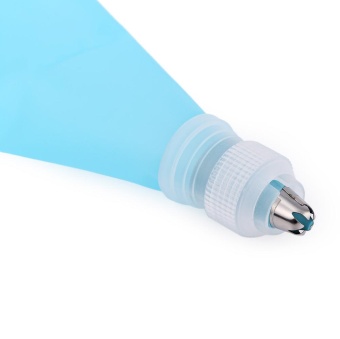 8 In 1 Silicone Reusable Cake Piping Bag Icing Cream PastryDecorating Tool (Lake Blue) - Intl September 2019 - 3 8 In 1 Silicone Reusable Cake Piping Bag Icing Cream PastryDecorating Tool (Lake Blue) - intl - 3