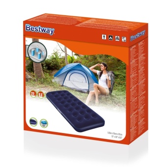 Bestway Air Bed Single Matras + Pompa Tangan 12 Inch Paket Kasur Angin & Pompa Mei 2018 - 3 Bestway Air Bed Single Matras + Pompa Tangan 12 Inch Paket Kasur Angin & Pompa - 3