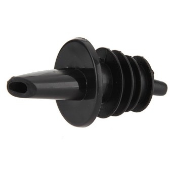Black Plastic Liquor Pourer Free Flow Wine Bottle Pour Spout Stopper - Intl Pebruari 2019 - 4 Black Plastic Liquor Pourer Free Flow Wine Bottle Pour Spout Stopper - intl - 4