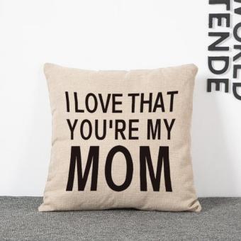 BolehDeals Cinta Ma Kata Sarung Bantal Linen Bantal Sofa KasusTambahan Dekorasi Rumah (International) April 2019 - 2 BolehDeals Cinta Ma Kata Sarung Bantal Linen Bantal Sofa KasusTambahan Dekorasi Rumah (International) - 2