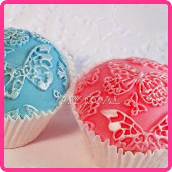 BolehDeals Fondant Silikon Cetakan Renda Alas Embosser SugarcraftCetakan Alat Dekorasi Kue Juli 2019 - 3 BolehDeals Fondant Silikon Cetakan Renda Alas Embosser SugarcraftCetakan Alat Dekorasi Kue - 3