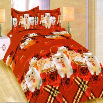 BELI SEKARANG Bonita Sprei King 180x200 cm Motif Red Anggora Klik di sini !!!
