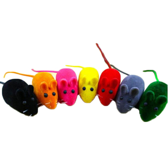 Gambar Buytra 2Pcs Kitten Playing Toy Sound (Multicolor)