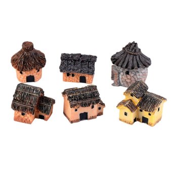 Cute Mini Micro Thatched House Miniature Fairy Garden CraftLandscape Decor Multi - Intl April 2018 - 5 Cute Mini Micro Thatched House Miniature Fairy Garden CraftLandscape Decor Multi - intl - 5
