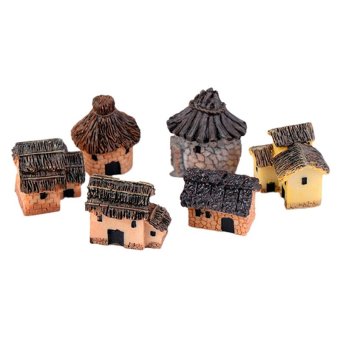 Cute Mini Micro Thatched House Miniature Fairy Garden CraftLandscape Decor Multi - Intl April 2018 - 4 Cute Mini Micro Thatched House Miniature Fairy Garden CraftLandscape Decor Multi - intl - 4