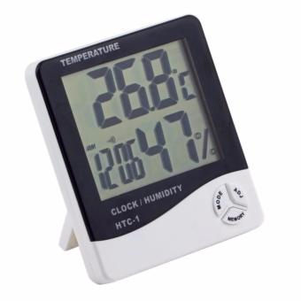 Digital Hygrometer / Termometer HTC-1/Alat Pengukur Suhu Ruangan - Putih Maret 2019 - 2 Digital Hygrometer / Termometer HTC-1/Alat Pengukur Suhu Ruangan - Putih - 2