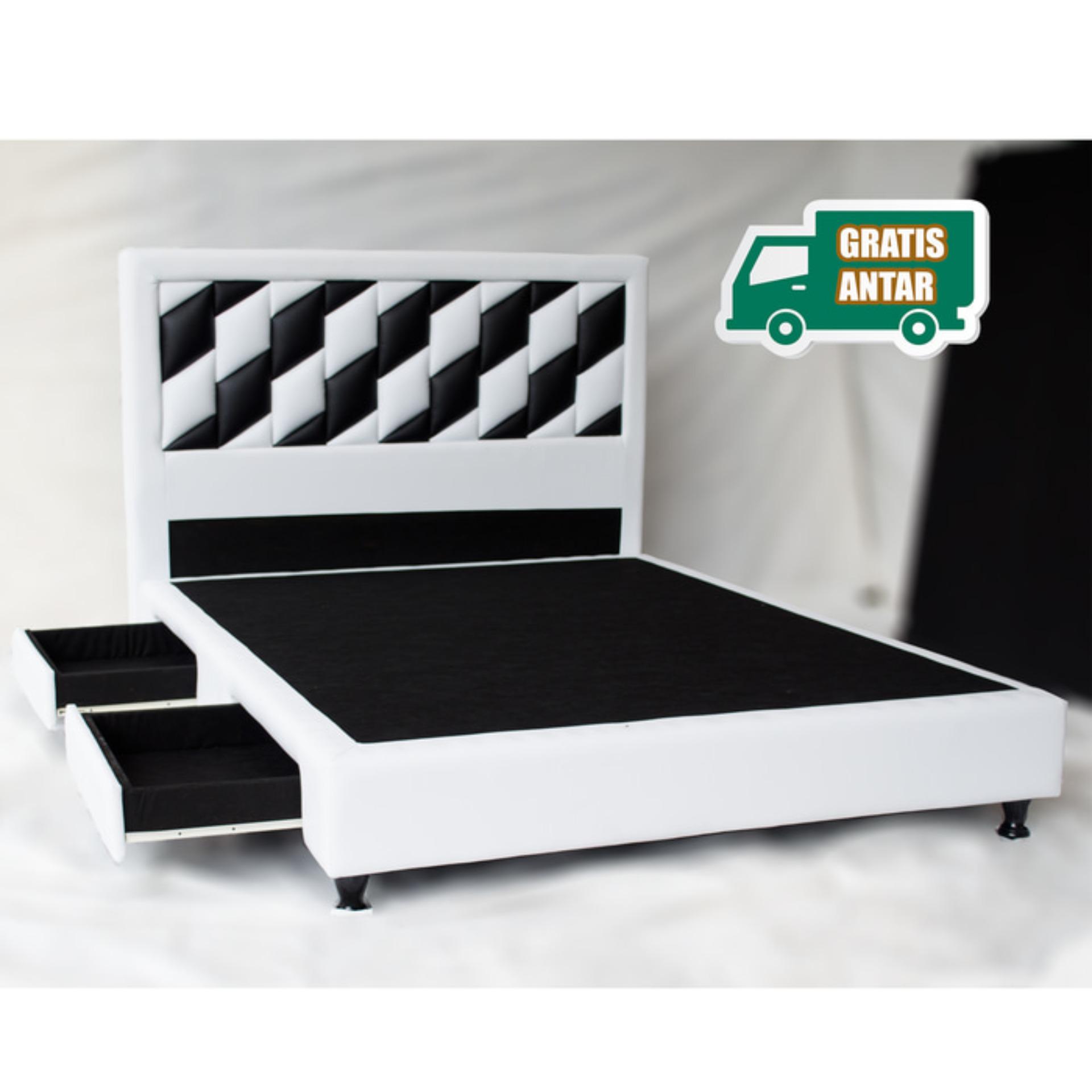 Dipan Divan Laci tempat tidur untuk kasur dan springbed (SB04) 160