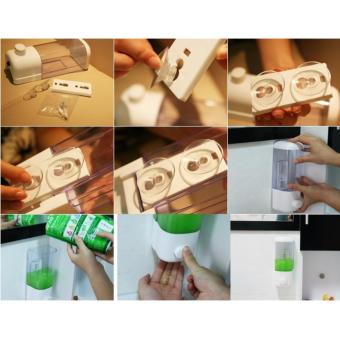Dispenser Single Tempat Sabun Cair 1 Tabung Tempat Sabun CairShampo Single Soap Dispenser Tempel Dinding Gantung Wadah SabunCair Wadah Sabun Mandi Aksesoris Perlengkapan Kamar Mandi Pebruari 2019 - 3 Dispenser Single Tempat Sabun Cair 1 Tabung Tempat Sabun CairShampo Single Soap Dispenser Tempel Dinding Gantung Wadah SabunCair Wadah Sabun Mandi Aksesoris Perlengkapan Kamar Mandi - 3