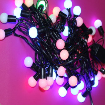 DSC-Lampu Led Anggur Bulat Full Warna Kabel Hiasan Dekorasi UnikKelereng Bulb Bola Tidak Panas Mei 2018 - 2 DSC-Lampu Led Anggur Bulat Full Warna Kabel Hiasan Dekorasi UnikKelereng Bulb Bola Tidak Panas - 2