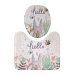 ERA 2PCS/SET Cute Cartoon Carpet Non-Slip Pedestal Mat Rug LidToilet Cover Mat Rabbit Hello - Intl Maret 2019 - 2 ERA 2PCS/SET Cute Cartoon Carpet Non-Slip Pedestal Mat Rug LidToilet Cover Mat rabbit hello - intl - 2
