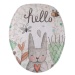 ERA 2PCS/SET Cute Cartoon Carpet Non-Slip Pedestal Mat Rug LidToilet Cover Mat Rabbit Hello - Intl Maret 2019 - 5 ERA 2PCS/SET Cute Cartoon Carpet Non-Slip Pedestal Mat Rug LidToilet Cover Mat rabbit hello - intl - 5