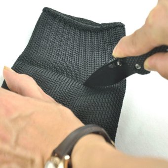 Five Stainless Steel Wire Cut Resistant Finger Gloves (Black) Pebruari 2019 - 3 Five Stainless Steel Wire Cut Resistant Finger Gloves (Black) - 3