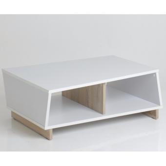 FUNIKA REGINA Coffee Table - White And Sonoma OAK Juni 2018 - 3 FUNIKA REGINA Coffee Table - White and Sonoma OAK - 3