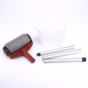 HengSong Multi-function Handle Paint Roller Set Painting Brush Point N Paint Household Decorative Tool(White+Orange) - Intl Pebruari 2019 - 4 HengSong Multi-function Handle Paint Roller Set Painting Brush Point N Paint Household Decorative Tool(White+Orange) - intl - 4