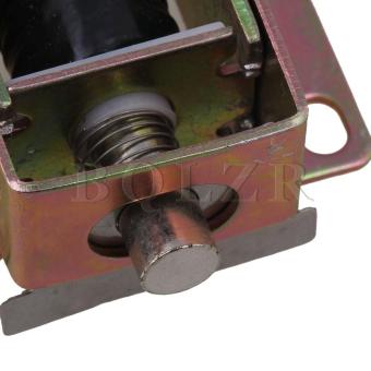 DC 6 V 0 35 Amp Rakitan Kunci Elektrik Solenoid Krom 4 .