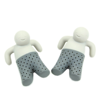 Gambar Produk Sanwood Silicone Infuser Tea Leaf Strainer Grey Selengkapnya