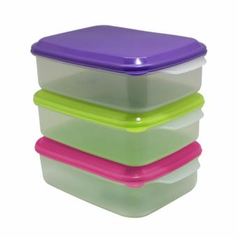 Arniss Seal ware square New Casa RS 0524 Set of 3 Multicolor .