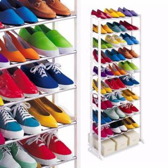 Amazing Shoe Rack Rak Sepatu Sandal 10 Susun ...