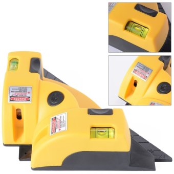 Vertikal horizontal garis laser proyeksi tingkat persegi sudut siku 90 derajat BI010 -