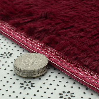 Karpet Bulu Anti Selip Untuk Kamar Makan / Karpet Lantai Kamar Warna Merah Wine - International Mei 2018 - 5 Karpet bulu anti selip untuk kamar makan / karpet lantai kamar warna merah wine - International - 5