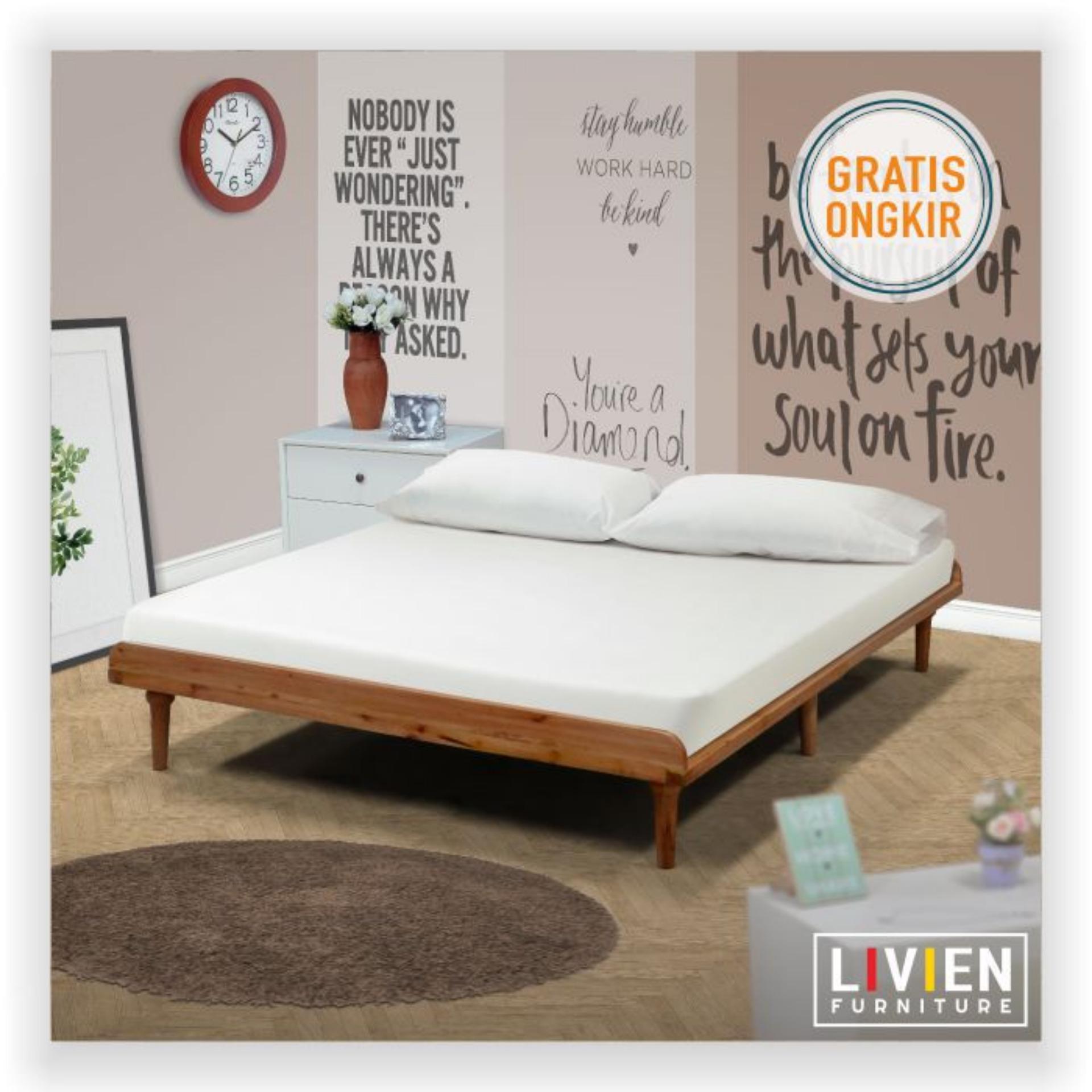LIVIEN - Bed Queen Aquilla Maple / Tempat Tidur LIVIEN - Bed Queen Aquilla Maple / Tempat Tidur