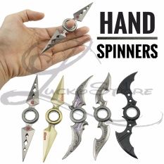 Lucky Fidget Spinner Hand Spinner Naruto League Of Legend Kunai Shuriken Ninja Anime Hand Toys Focus