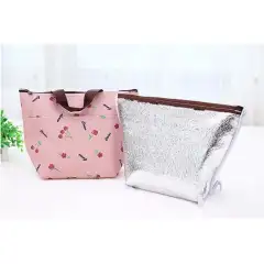 Lunch Bag Besar  - Tas Bekal Makan Siang Tas Penyimpanan Organizer Tas Bekal Anak Lucu Tas Bekal Makanan Tas Travelling Tas Penghangat dan Pendingin Makanan dan Minuman Tas Serbaguna Kado Unik Kado Lucu Untuk Anak - Warna Random  