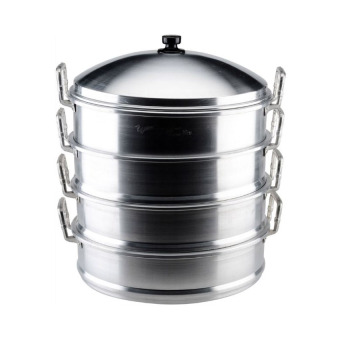 maspion langseng steamer aluminium 36cm susun 4 silver maspion langseng steamer aluminium 36cm susun 4 silver