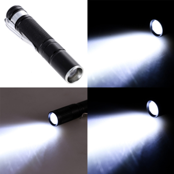 Mini Portabel Surper Tingkatkan Fokus 300 Lumen Lampu Senter Klip Mei 2019 - 3 Mini Portabel Surper Tingkatkan Fokus 300 Lumen Lampu Senter Klip - 3