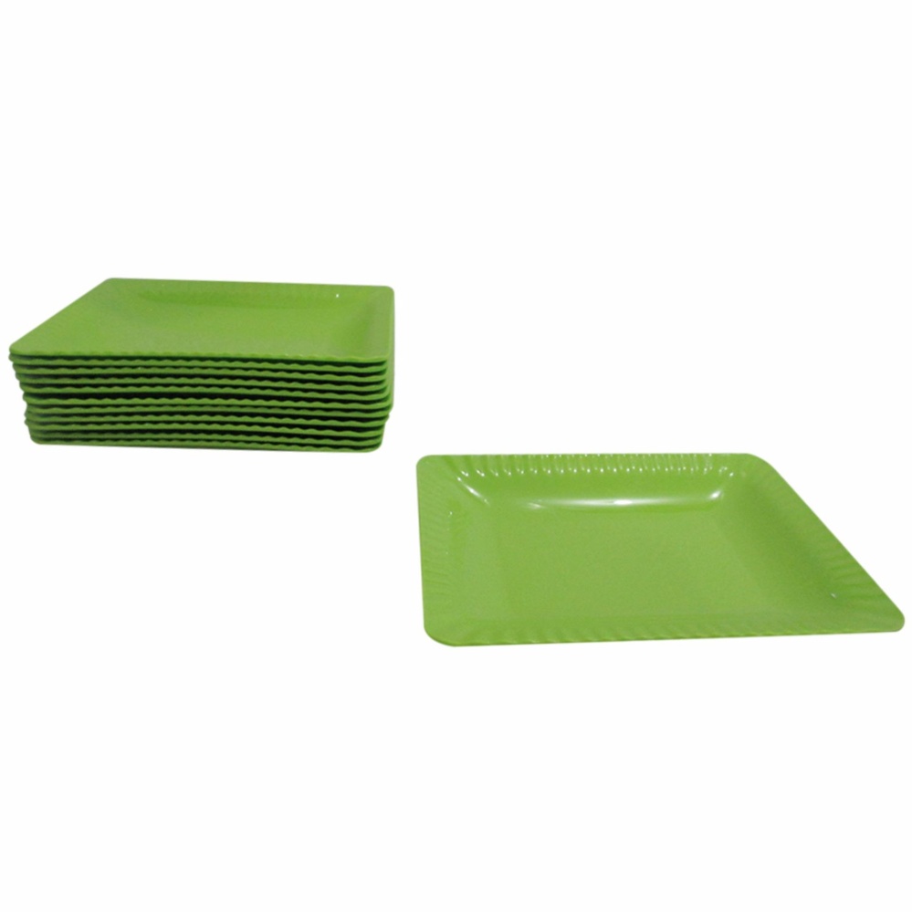 Mitra Loka - Piring Kue Segi Set 12Pieces