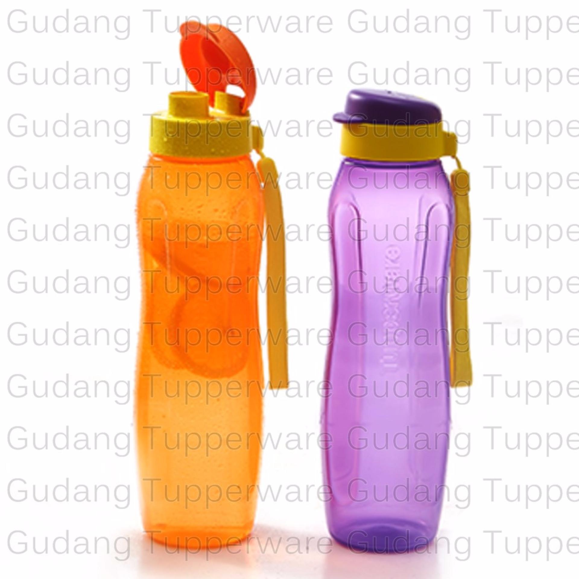 New Eco Bottle 1 Liter 2pcs Botol Minum