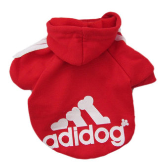 NiceEshop Warm Cotton Pet Dog Cat Puppy T Shirt Hoodies Coat Clothes Apparel (Red,L) Juni 2018 - 2 niceEshop Warm Cotton Pet Dog Cat Puppy T Shirt Hoodies Coat Clothes Apparel (Red,L) - 2
