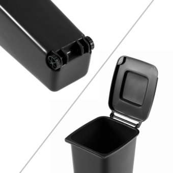 O Mini Gerobak Sampah Kemasan Rapi Agenda Tempat Pensil Alat Tulis Kantor Desktop Hitam Pebruari 2019 - 4 O Mini Gerobak Sampah Kemasan Rapi Agenda Tempat Pensil Alat Tulis Kantor Desktop Hitam - 4