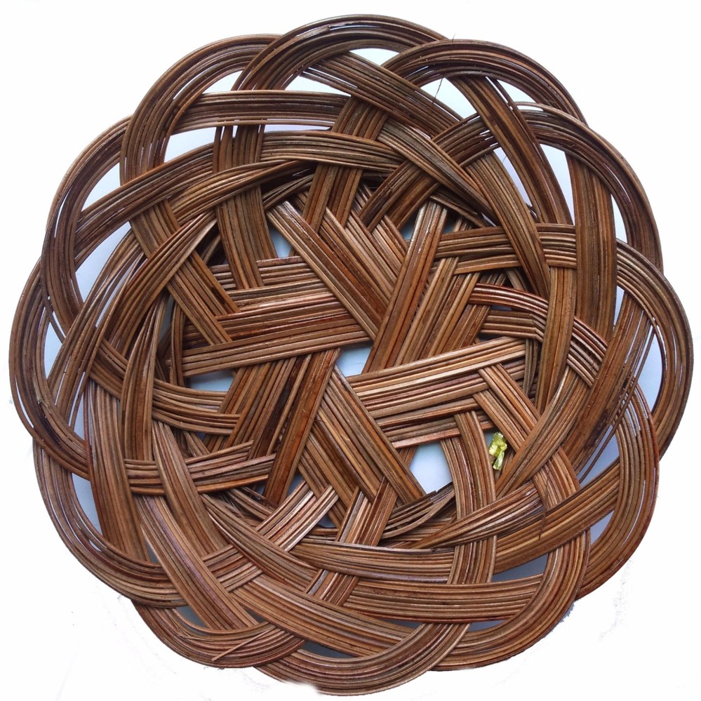 Piring Makan Lidi / Rotan / Bambu Kualitas Super