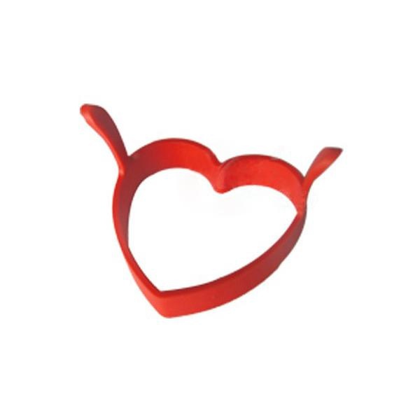 Praktis Berkualitas Tinggi Hot Sell Kreatif Round Heart Dapur Silicone Egg Frier Goreng Pancake Ring Main Alat-Internasional