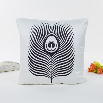 Jual Rayon Pillow Sofa Waist Throw Cushion Cover Home Decor Cushion Cover Case - Intl ...