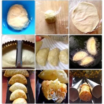 Rosita 8 Pcs Cetakan Kue Pastel/Dumpling/Panada Stainless Steel & Plastik Juni 2018 - 3 Rosita 8 pcs Cetakan Kue Pastel/Dumpling/Panada Stainless Steel & Plastik - 3