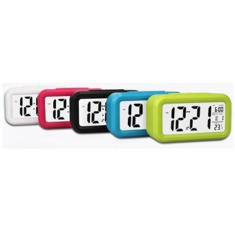 Smart Digital LCD/LED Alarm Clock Temperature Calendar Auto Night Sensor Clock - White April 2019 - 3 Smart Digital LCD/LED Alarm Clock Temperature Calendar Auto Night Sensor Clock - White - 3