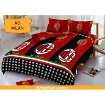 jual sprei kintakun d luxe sprei flat uk 180 x 200 motif ac milan harga gila di lazada jual sprei kintakun d luxe sprei flat uk 180 x 200 motif ac milan harga gila di lazada
