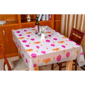 Harga Taplak Meja Anti Air Motif Purpleflower bahan PEVA Murah Dokuprice com .