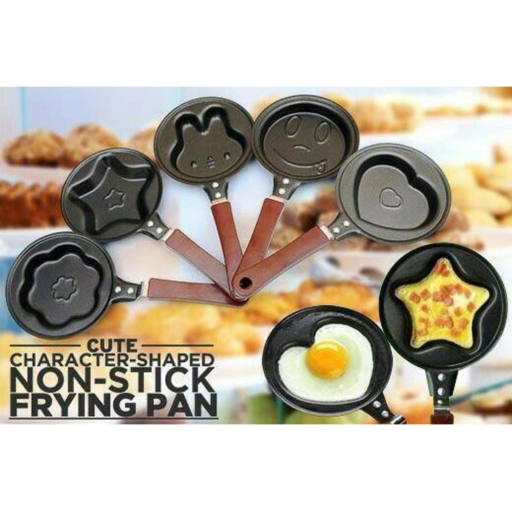 Teflon Mini Karakter Panda- wajan masak motif Panda